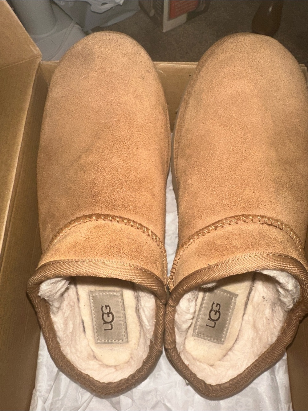 UGG W Classic Slipper - Chestnut